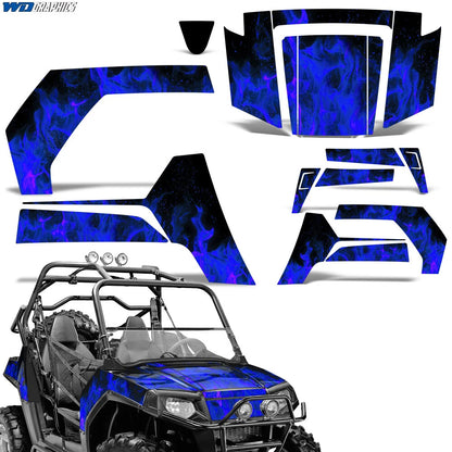 Graphics Kit Decals Stickers for Polaris RZR 800 S (2006–2010)