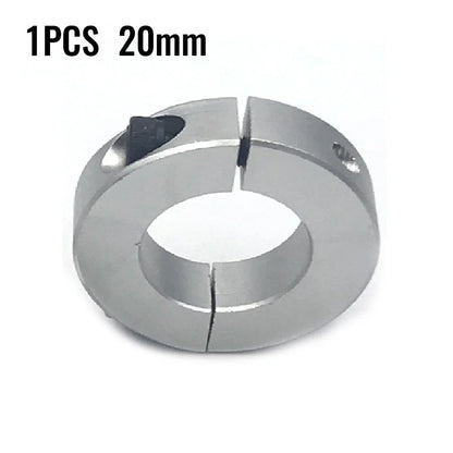 Set of 6 Fixed Rings Aluminum Alloy Clamp Type (13mm, 15mm, 16mm, 20mm, 25mm, 30mm)