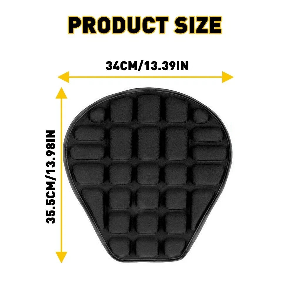 3D Seat Cushion for Universal Motorcycle (Pressure Relief Air Pad)