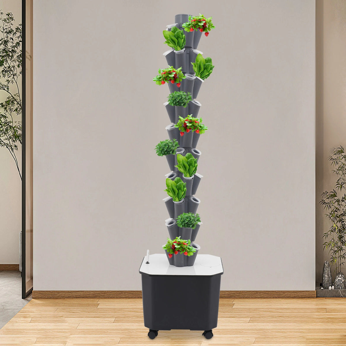 10-Tier Hydroponics Vertical Growing Kit for Hydroponic Systems
