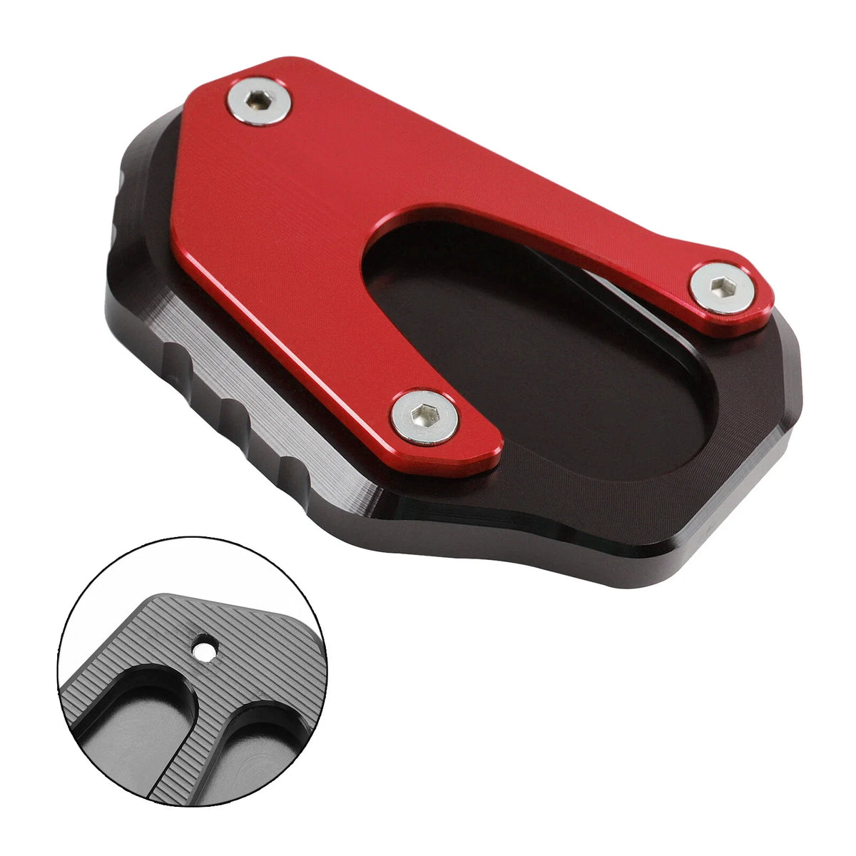 Kickstand Enlarged Plate Pad for Suzuki V-Strom DL1050XT (2017–2023)