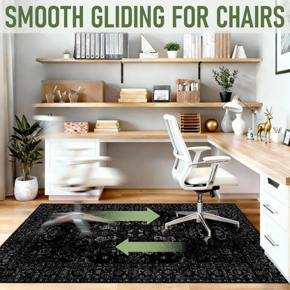 Office Chair Mat for Hardwood Floor 36"x48" (Home Office)