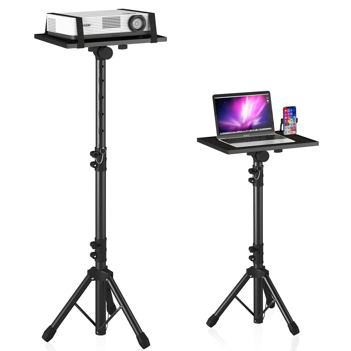 Adjustable Projector Stand Tripod for Laptop (23"-46")