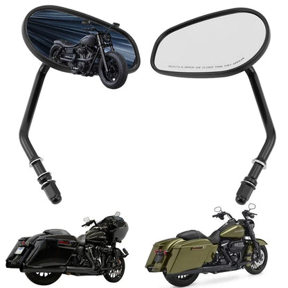 Motorcycle Side Mirrors for Harley Sportster XL 1200 883 FLSTC FLSTF (2004–2023)
