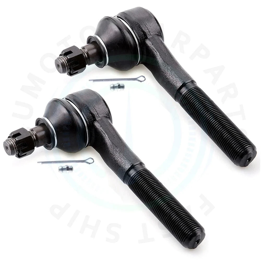 Set of 2 Front Outer Tie Rod Ends for Dodge Ram 1500 2500 3500 (1994–1999)