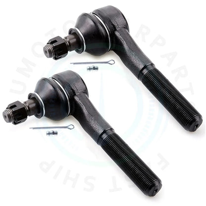 Set of 2 Front Outer Tie Rod Ends for Dodge Ram 1500 2500 3500 (1994–1999)