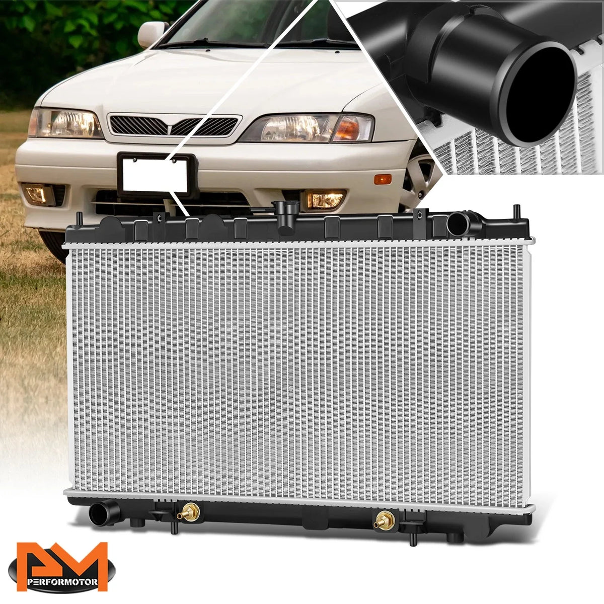 Aluminum Core Radiator for Infiniti G20 (1999–2002) DPI-2413