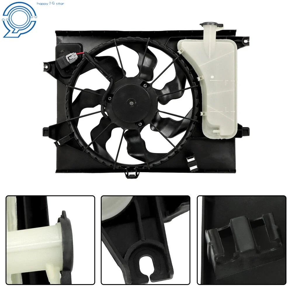 Radiator Cooling Fan Assembly for Kia Soul (2012–2019)