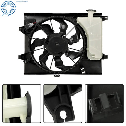 Radiator Cooling Fan Assembly for Kia Soul (2012–2019)