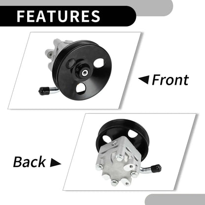 Power Steering Pump with Pulley No. 49110JA000 for Nissan Altima (2007–2013)