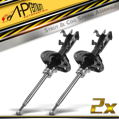 Set of 2 Front Shock Struts for Honda CR-Z (2011–2015) 333787, 333786