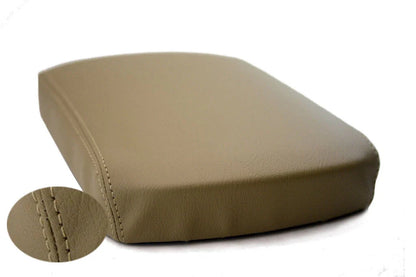 Center Console Armrest Cover for Toyota Tacoma (2005–2015) Beige Leather