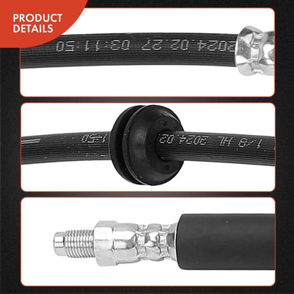 2X Front Brake Hydraulic Hose for Mercedes-Benz C350 (2009)