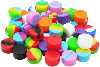 Pack of 10 Silicone Wax Containers for Automotive Use