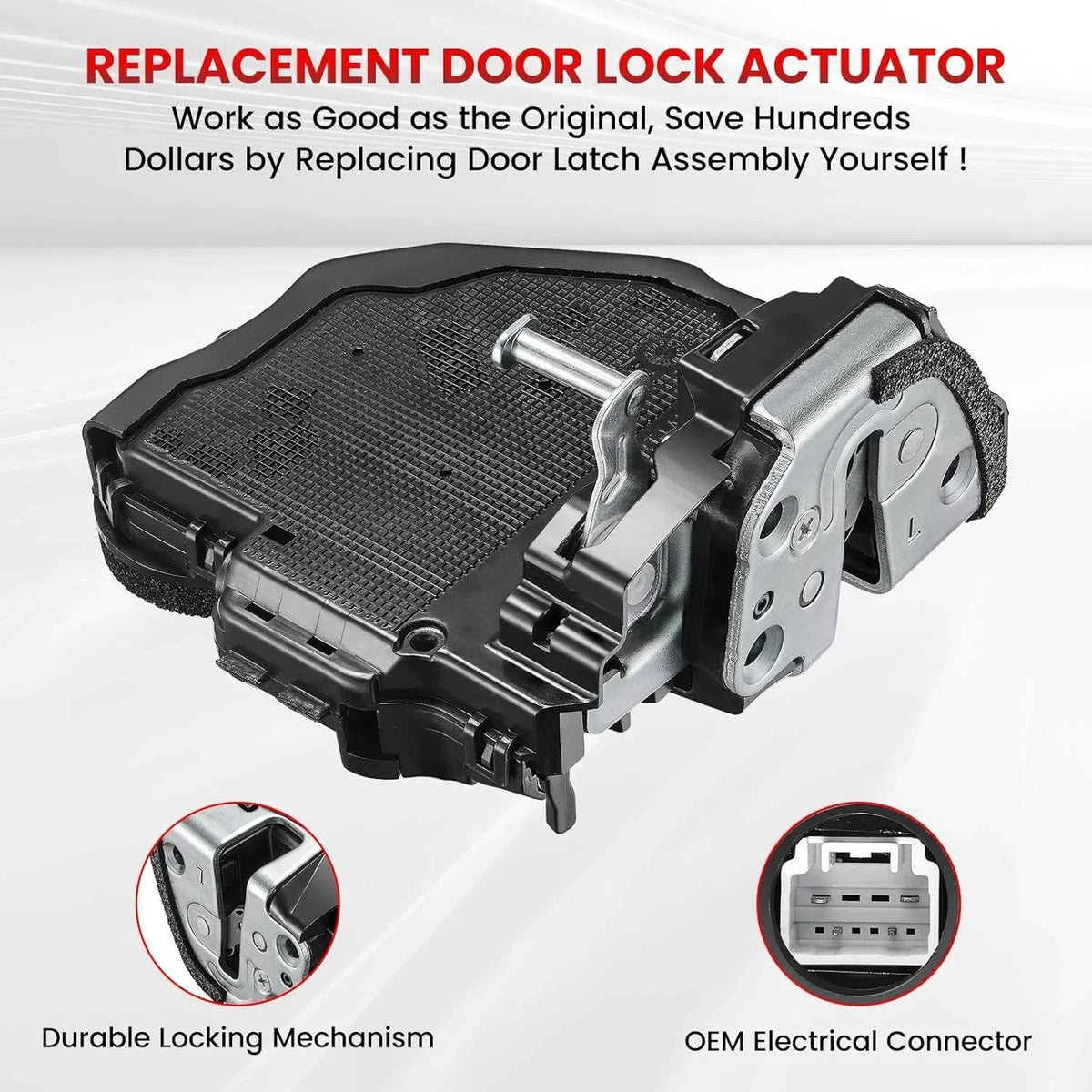 Door Lock Actuator Rear Left for Toyota Camry (2007–2016) 69060-06100