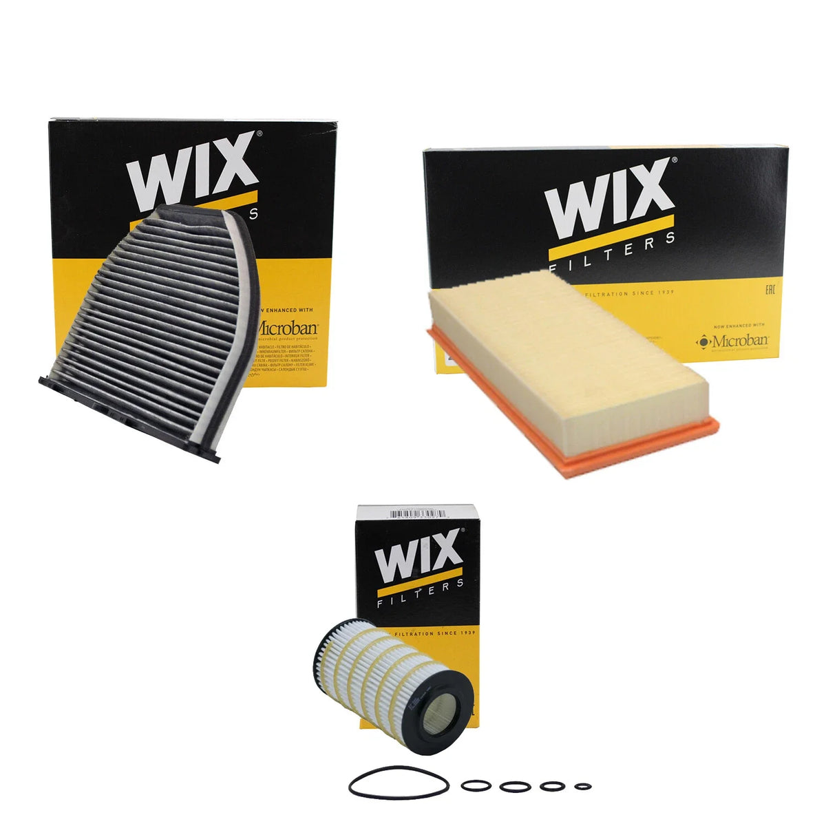 Wix Filter Service Kit for Mercedes-Benz C300 E550 GLK350 C350 (2008–2015)