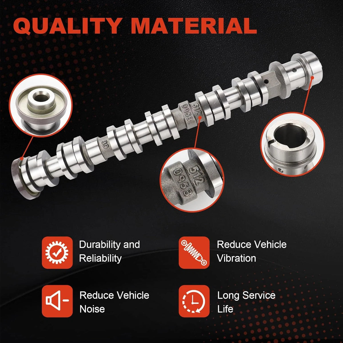 Right Intake Camshaft for Chrysler Dodge Jeep Ram 3.6L (2016–2024) 5047913AD