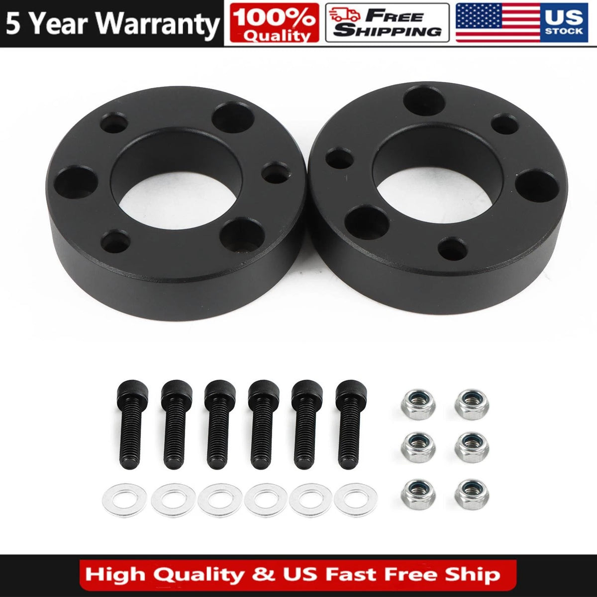 2X 3'' Front Leveling Lift for Nissan Frontier Xterra (2005–2015)