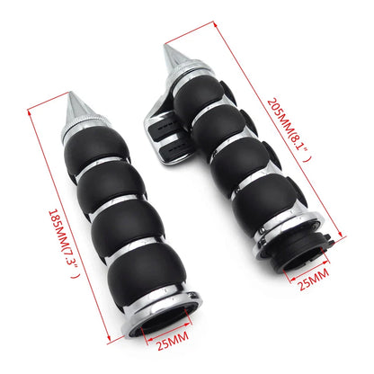 Chrome Hand Grip for Kawasaki Vulcan 800 1500 1600 2000 (1996–2009)