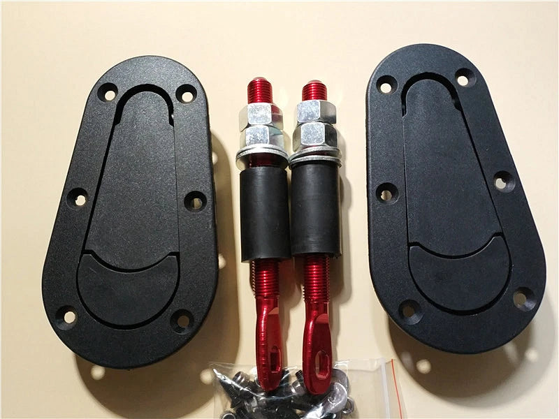 Hood Latch Lock Kit for Universal Racing Car Bonnet