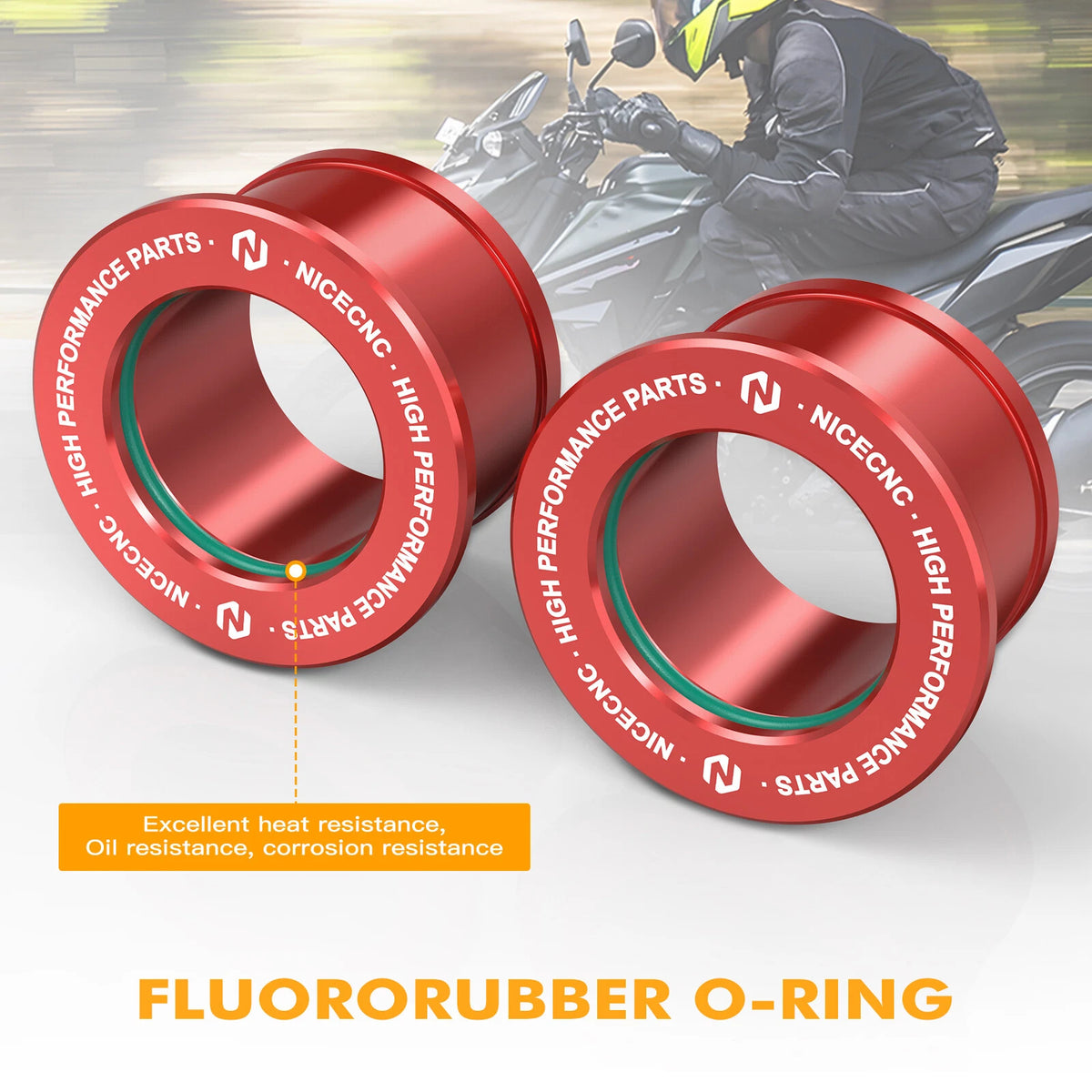 Rear Wheel Spacers for Honda CRF250RX CRF450RX CRF450RWE CRF450L 2019–2024