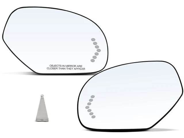 Set of 2 Door Mirror Glass for GMC Yukon (2007–2014) 58193MPJY