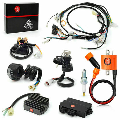 Ignition Coil Wire Harness CDI kit for Yamaha Warrior 350 YFM350X (1997–2001)