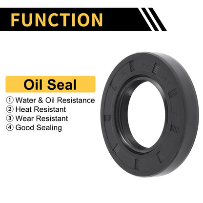 Set of 5 Oil Seal Rotary Shaft Seal NBR Rubber 35x62x10mm