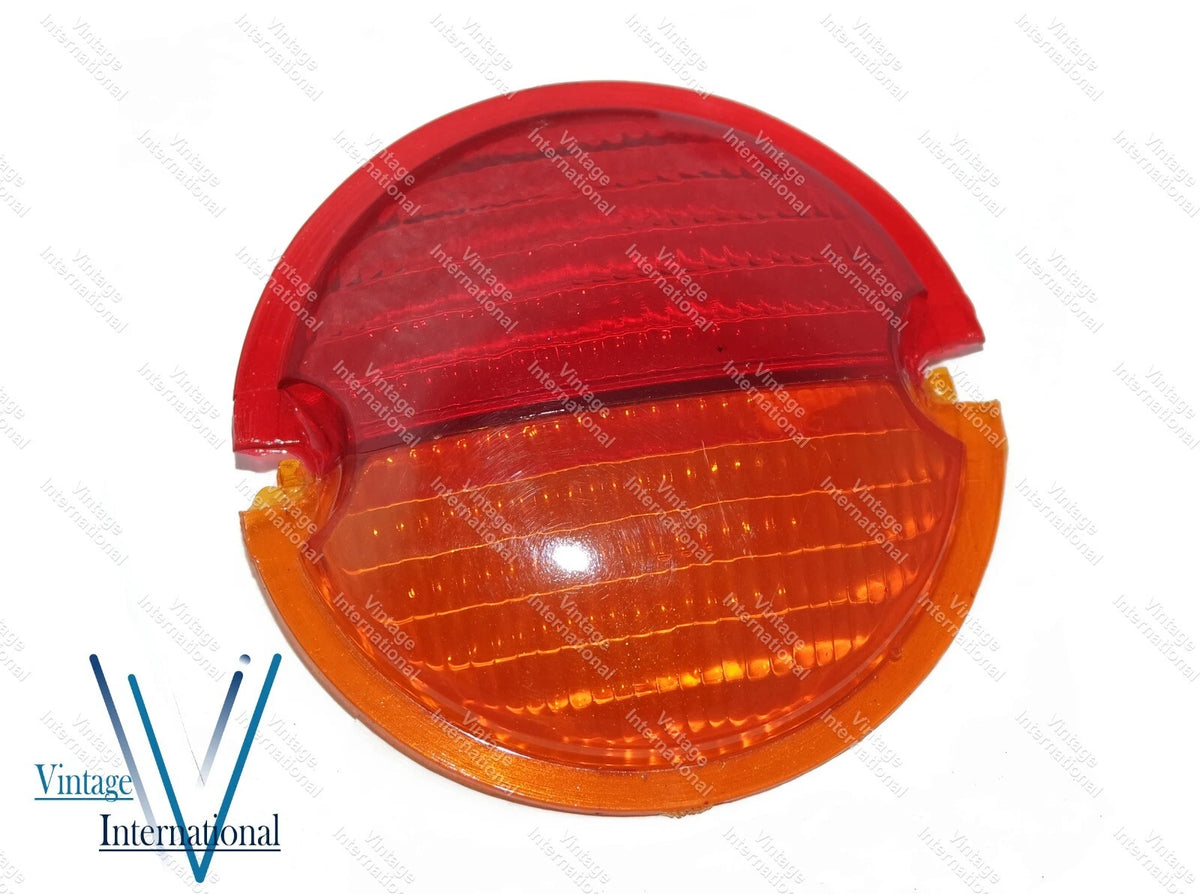 Pair Rear Brake Tail Light Lens for Jeep Willys (1941–1965)