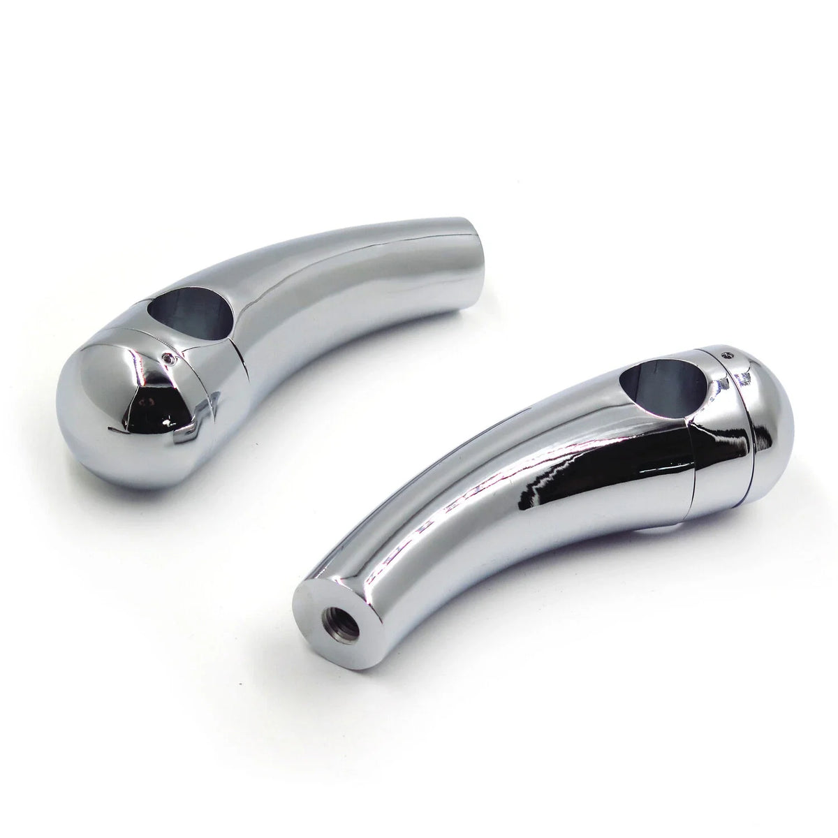Chrome Handlebar Risers for Universal Motorcycle Dirt Bike ATV (7/8" 22mm)