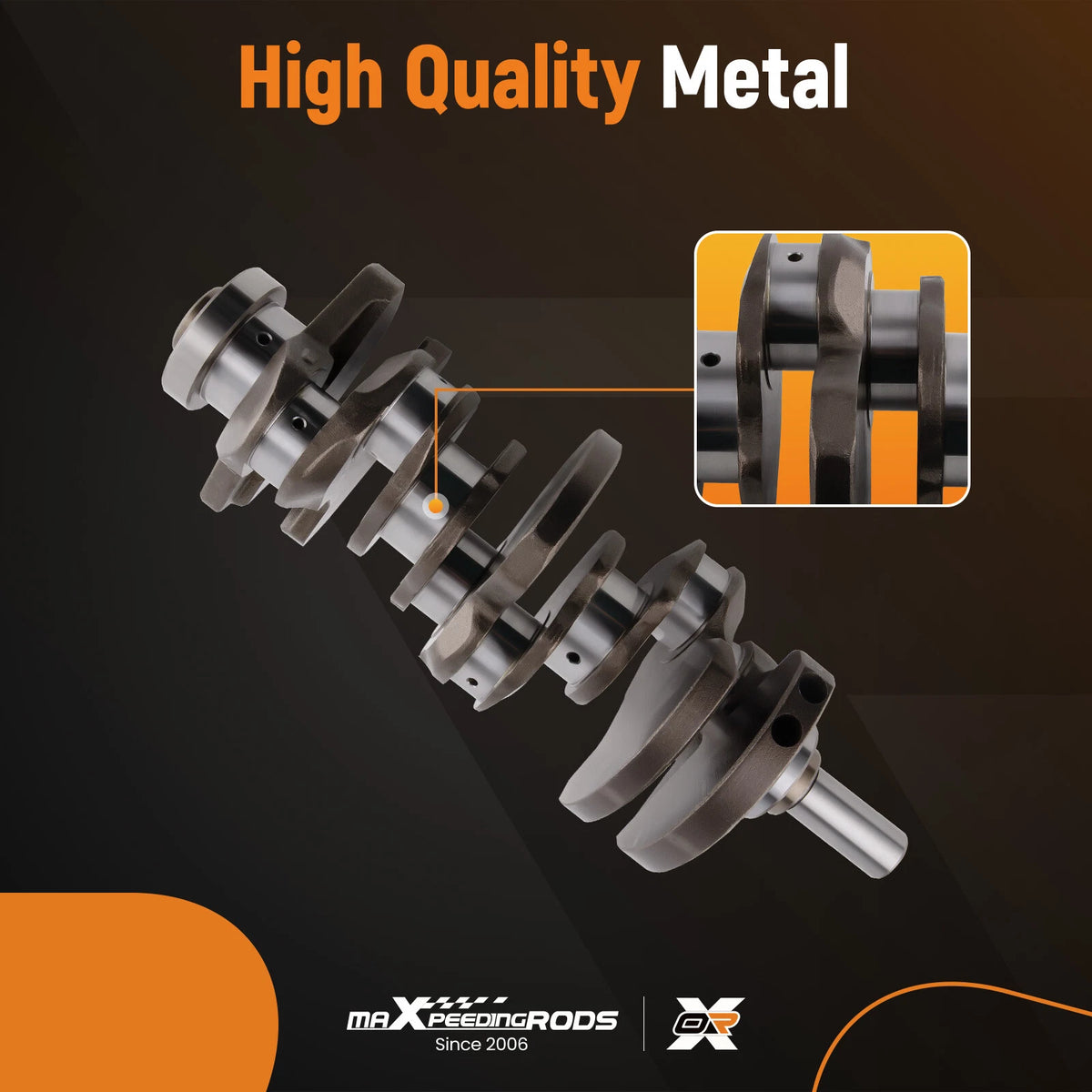 Crankshaft for Infiniti Q50 Q60 3.0L Turbo V6 (2016–2022) GVORC1