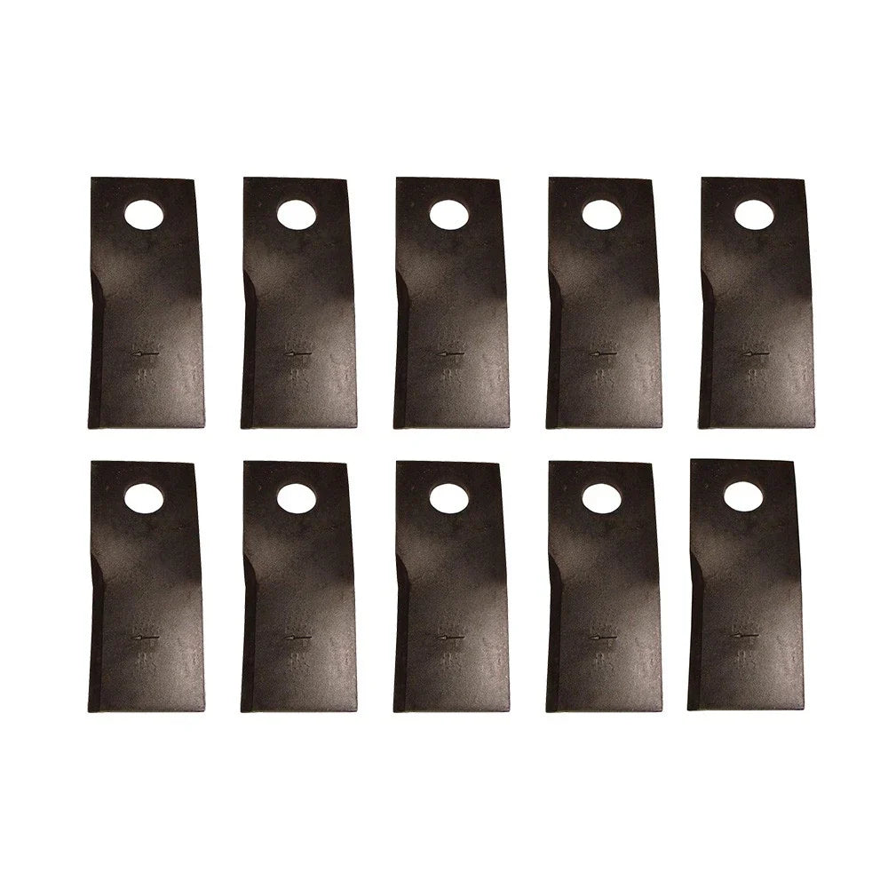 10X Right Hand Disc Mower Blade for John Deere (Replaces PMLBL0017)