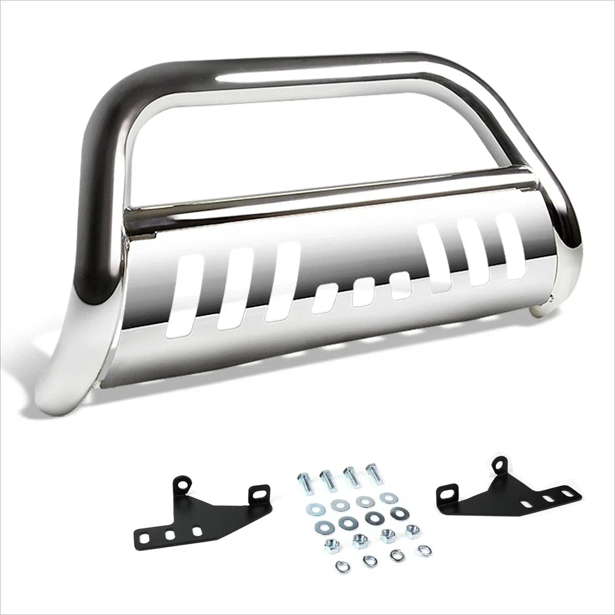 3" Tube Bull Bar Front Bumper Grille Guard Chrome for Honda Pilot/Ridgeline (2016–2017)