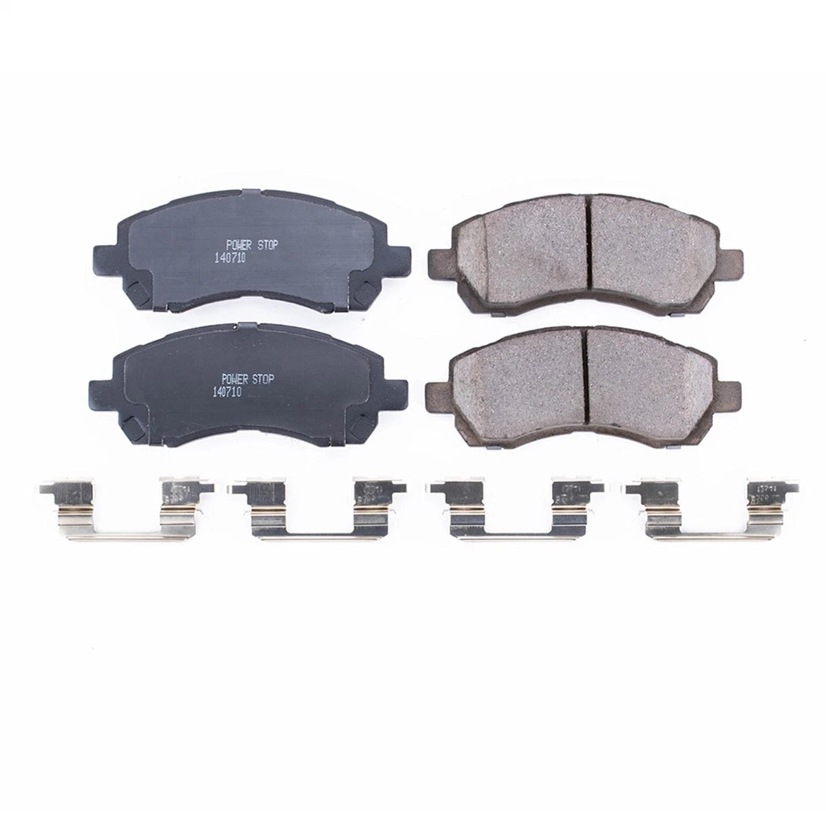 2X Powerstop Brake Pad Sets 17-722 for Subaru Impreza Legacy (1997–2001)