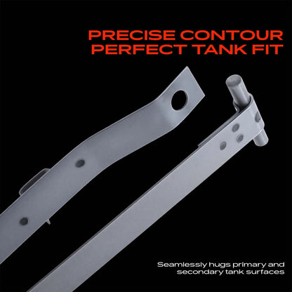 2X Fuel Tank Straps for Mitsubishi ASX Outlander RVR Eclipse Cross (1705A008, 1705A009, ST435)