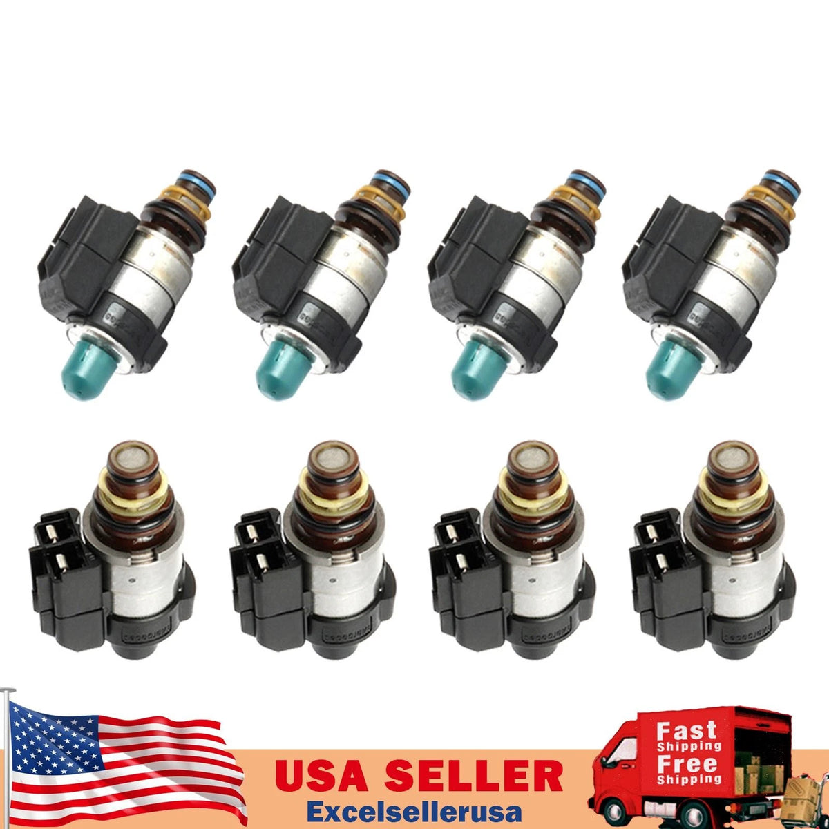 8pcs Transmission Solenoids 722.9 for Mercedes Benz (2006–2010)
