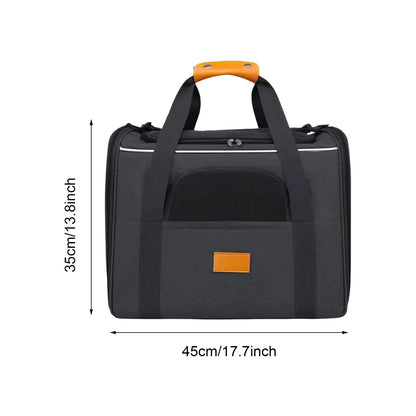 Foldable Cat Transport Bag for Cats and Dogs