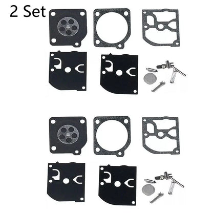 Set of 2 Carburetor Repair Kits for ZAMA RB-39 (Poulan, McCulloch)