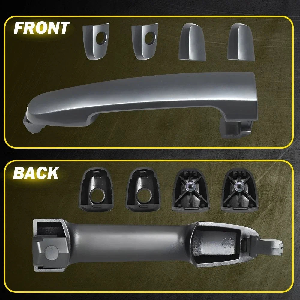 Set of 4 Door Handles for Toyota Camry, Corolla, Highlander, Matrix, RAV4