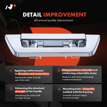 Tailgate Handle for Ford F-150 (2015–2018) FL3Z-9943400-JA, FL3Z9943400JA