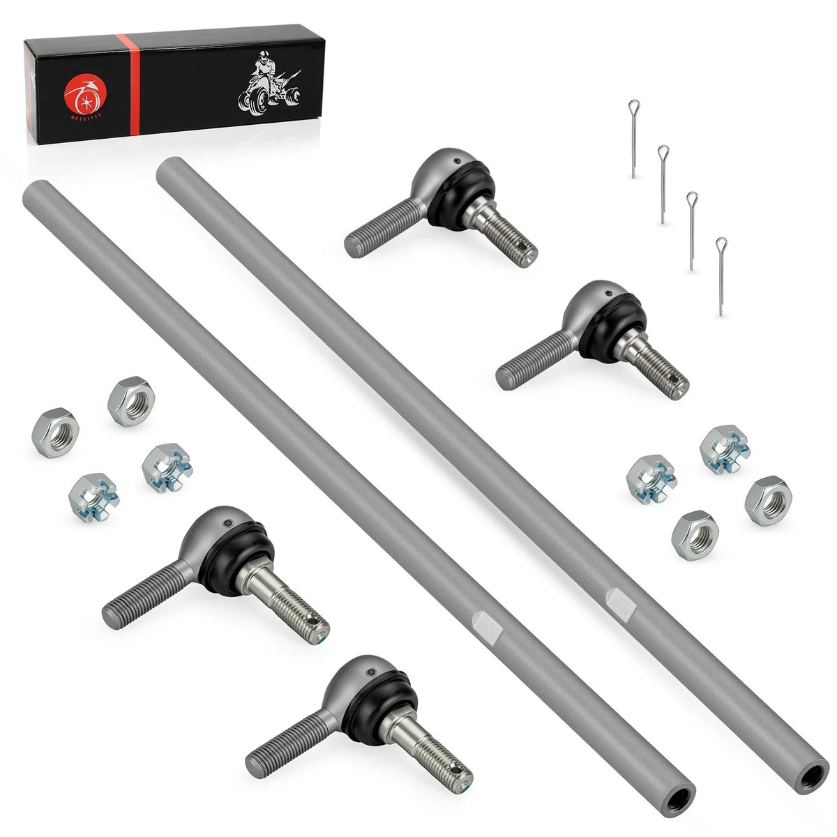 2 x Steering Post Tie Rod Assembly for Polaris Scrambler Sportsman (2008–2014)