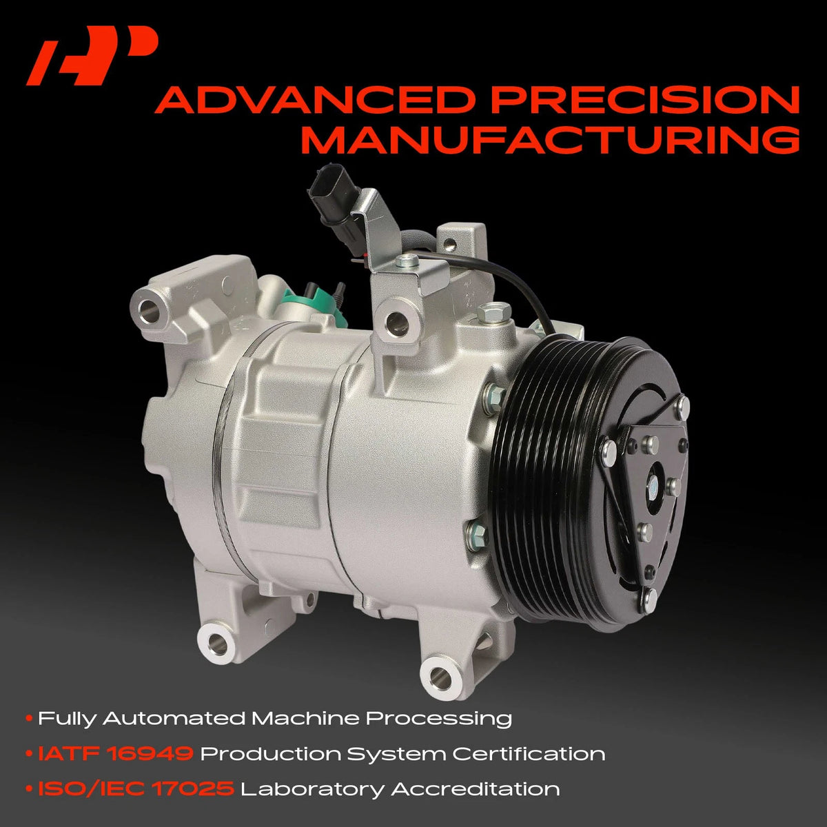 A/C Compressor with Clutch for Honda HR-V (2023–2024) 3881064SA01