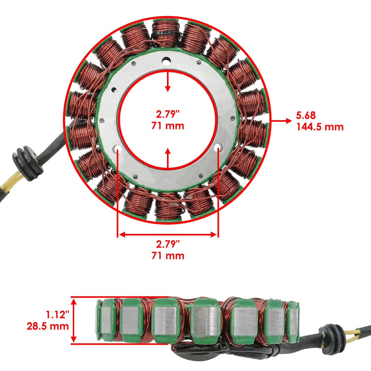 Stator for Polaris Sportsman XP 1000 (2015–2016) SC5265ST448DM