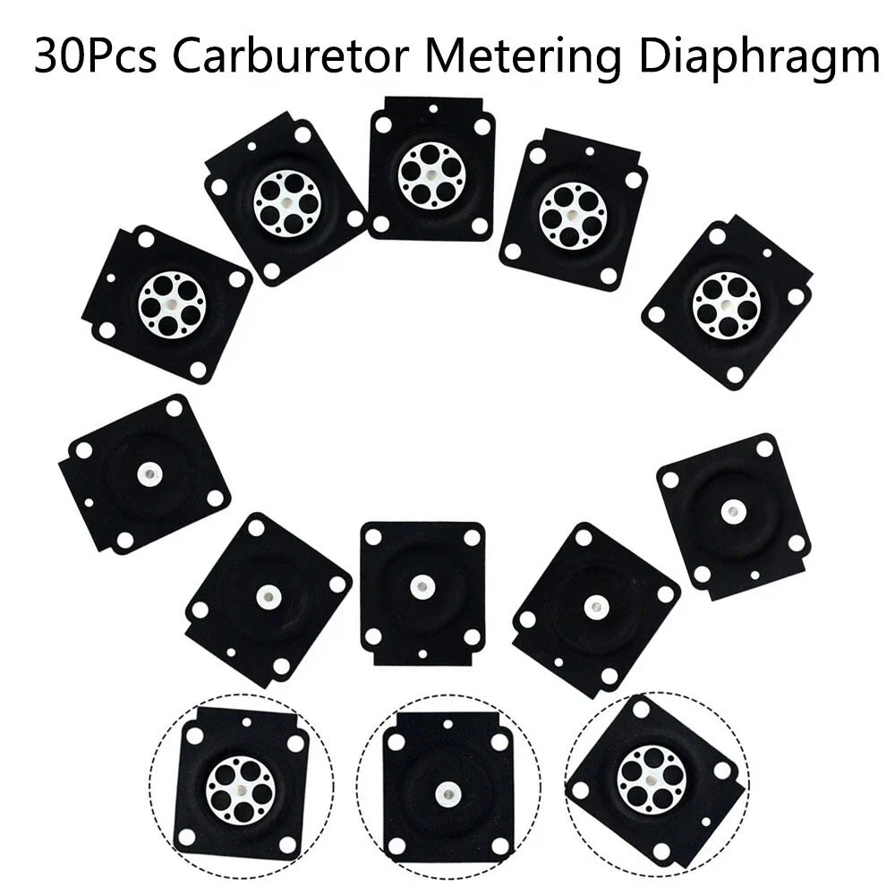 30Pcs Carburetor Metering Diaphragm for Stihl 4314 121 4700 (Garden)
