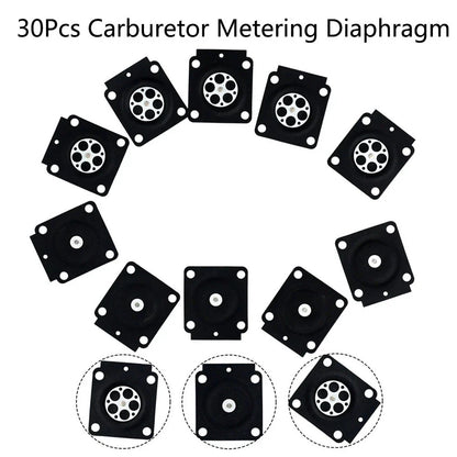 30Pcs Carburetor Metering Diaphragm for Stihl 4314 121 4700 (Garden)