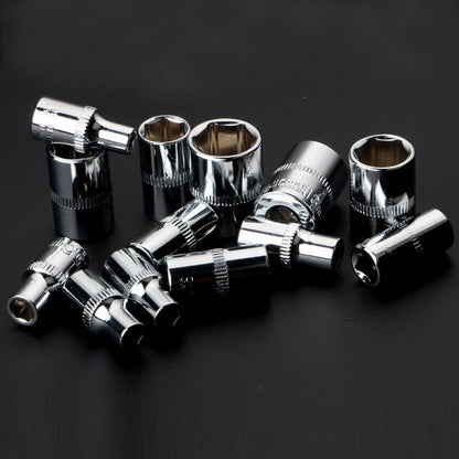 1pc 1/4in Socket 4-14mm Chrome Vanadium Steel Hex Key for Automotive