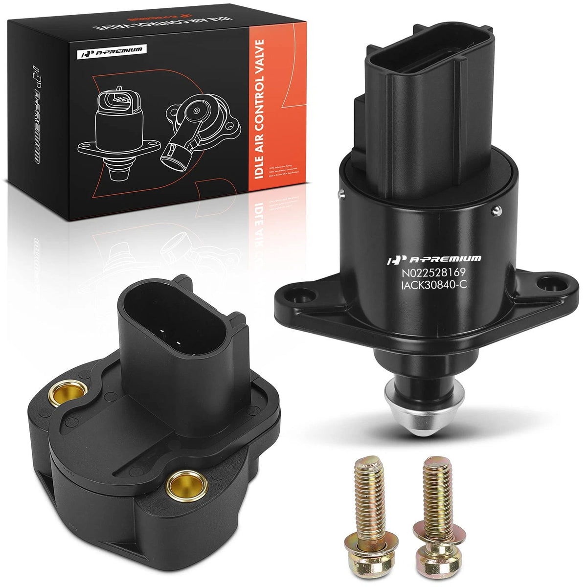 2X Idle Air Control Valve & Throttle Position Sensor Set for Jeep (2002–2006) - 53030840, 53030840AB, 53030840AC, AC543