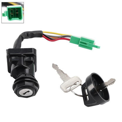 Ignition Key Switch for Suzuki King Quad LT-F300 (1991–2002) 37110-19B03, 37110-19B01, 37110-19B02