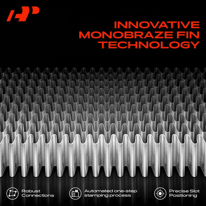 A/C Condenser Set with Receiver Drier & Bracket for Mazda CX-7 (2007–2012) CN3589PFC, EGY16148ZB, EGY16148ZC, 3589