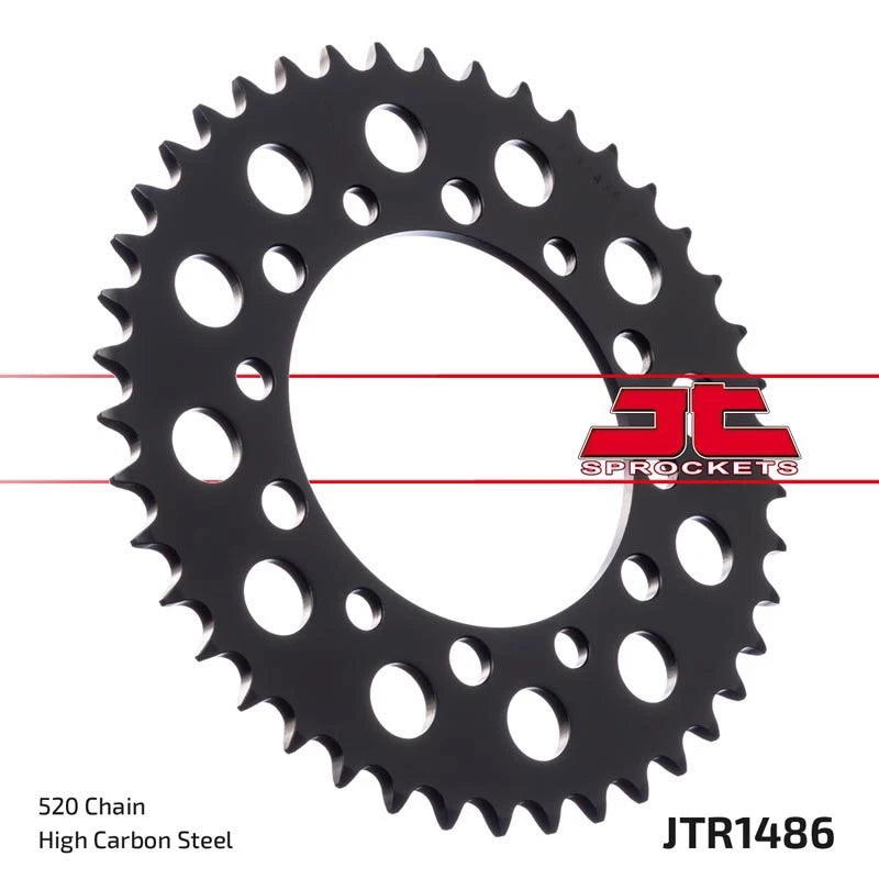 42 Tooth Rear Steel Sprocket for Honda FourTrax 200 1990–1997 (JTR1486.42)